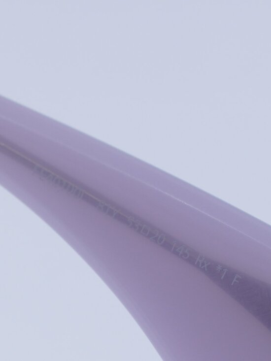 Fendi FE40100I 81Y Sunglasses Lilac Square Frame, Lilac Lenses main image 8